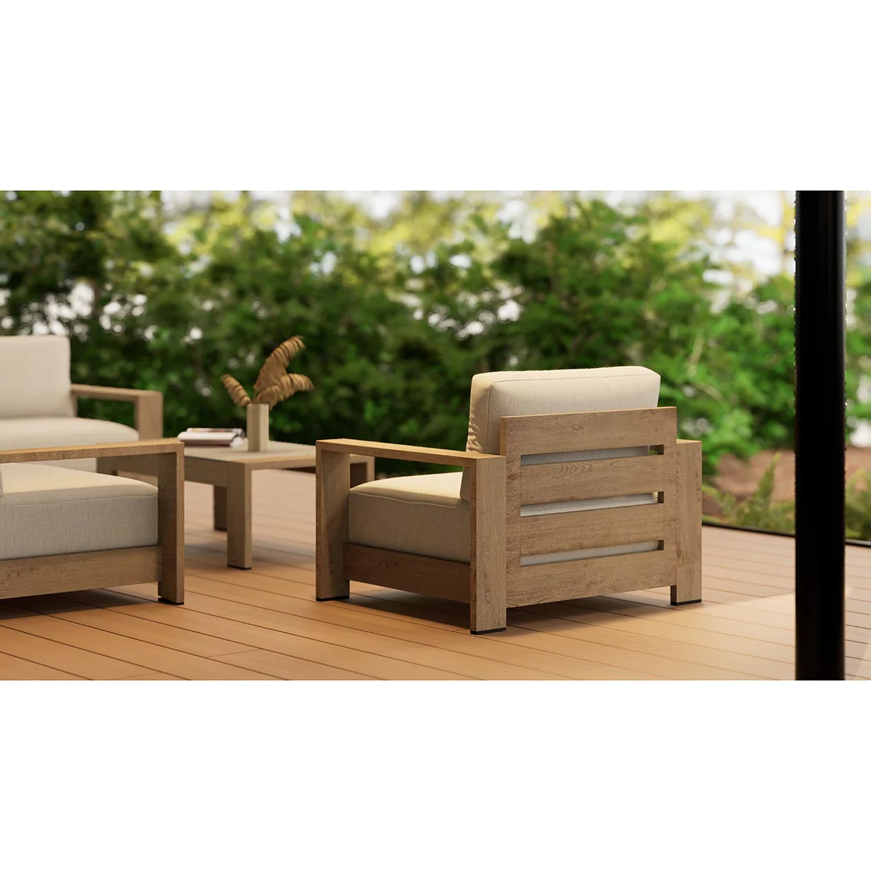 Skyline 5 Seater Outdoor Aluminium Lounge Setting - Image 12