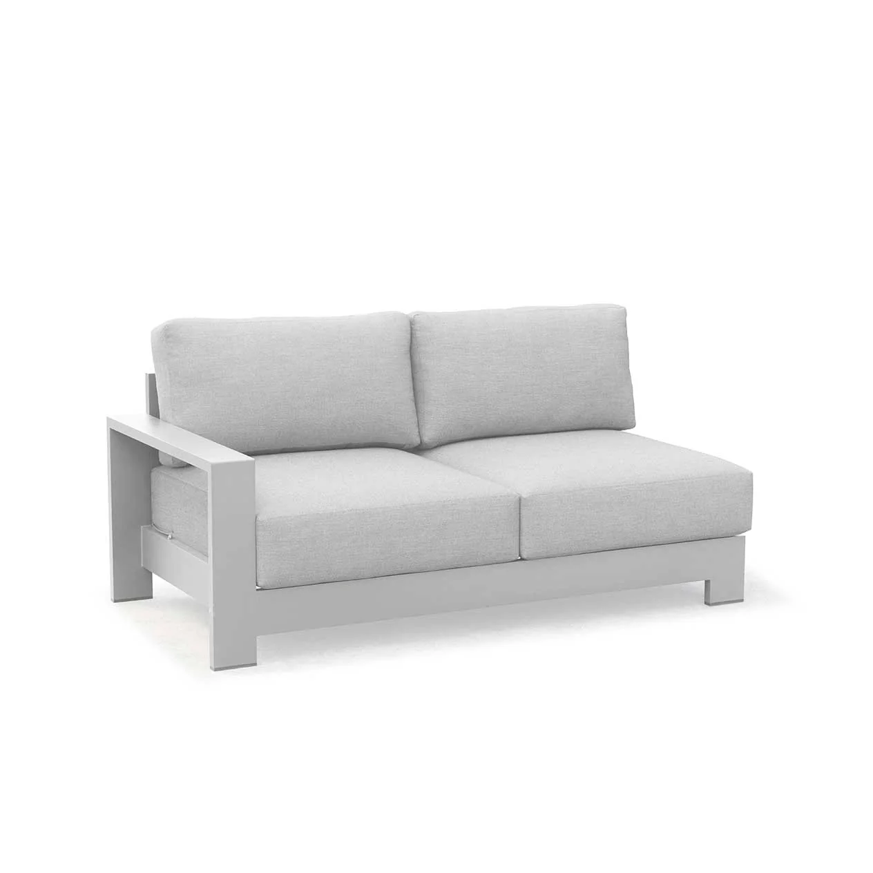 Skyline 6 Seater Outdoor Aluminium Modular Lounge with Coffee Table - Image 3