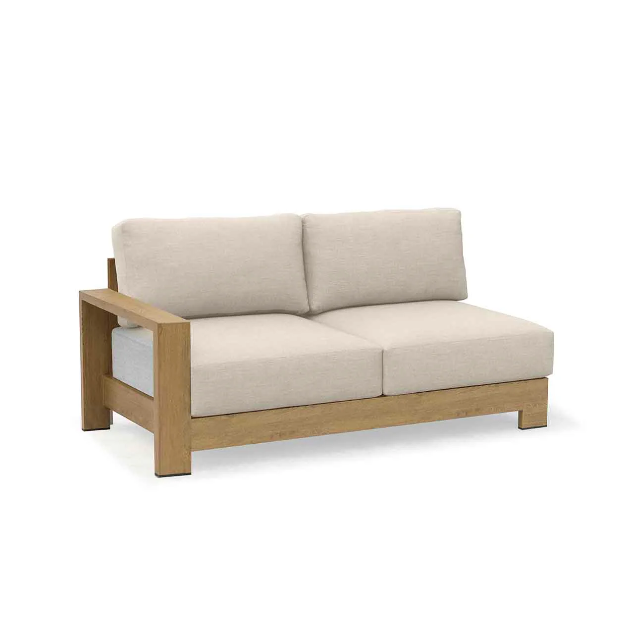 Skyline 6 Seater Outdoor Aluminium Modular Lounge with Coffee Table - Image 4