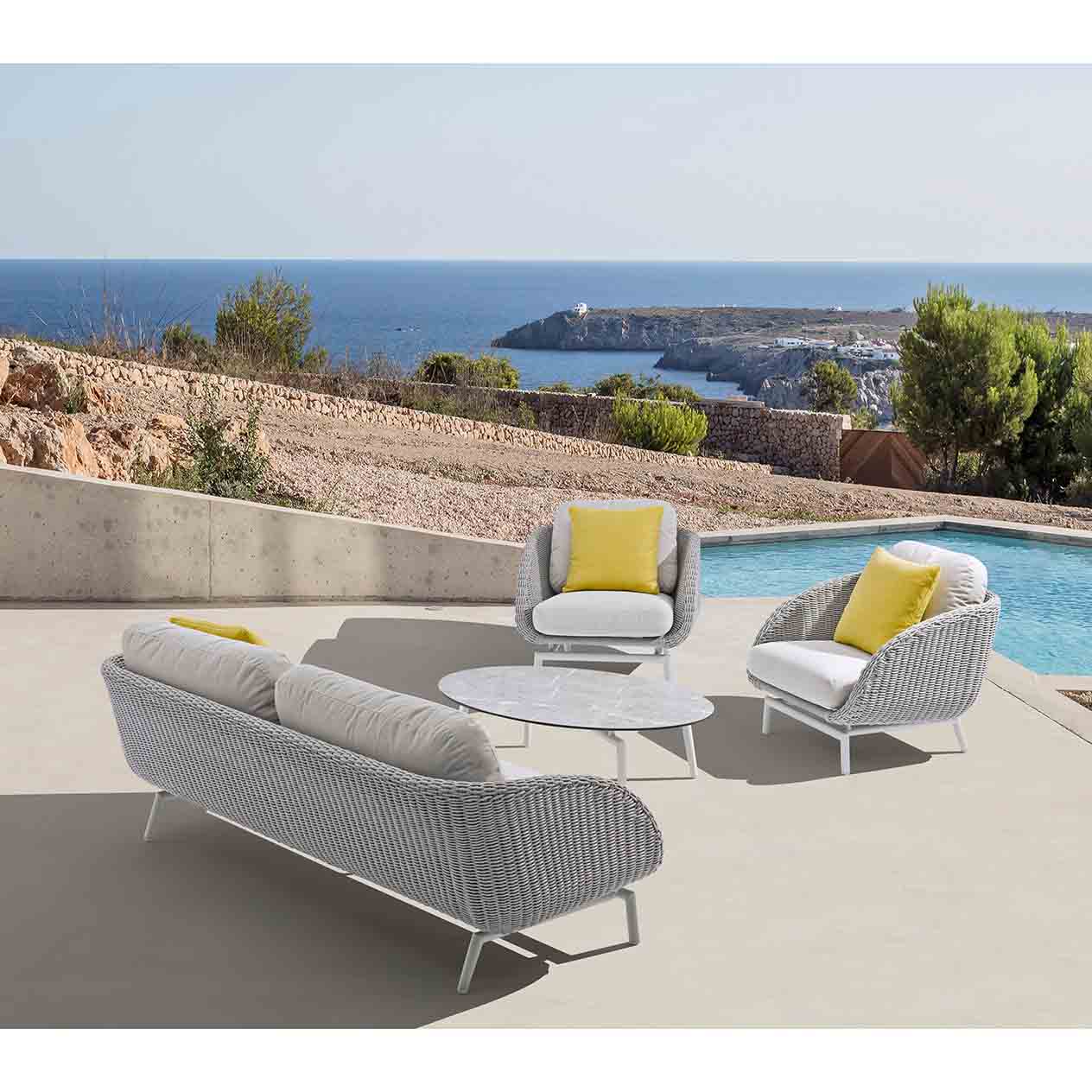 Sorrento Outdoor Rope Armchair - Image 10