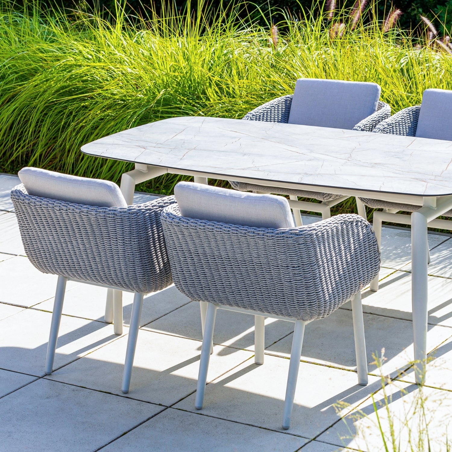 Sorrento Outdoor Rope Dining Chair - Image 4