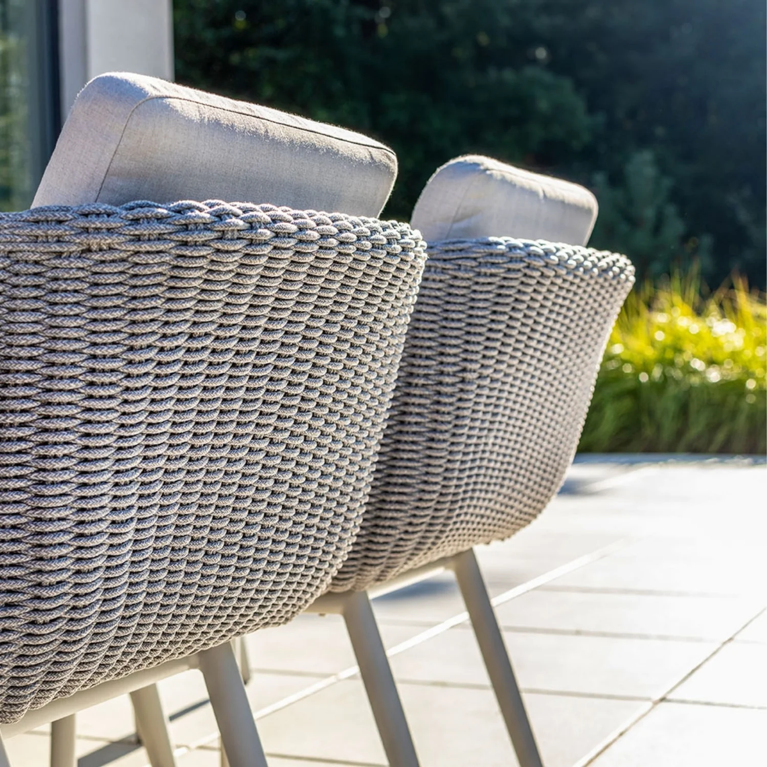 Sorrento Outdoor Rope Dining Chair - Image 6