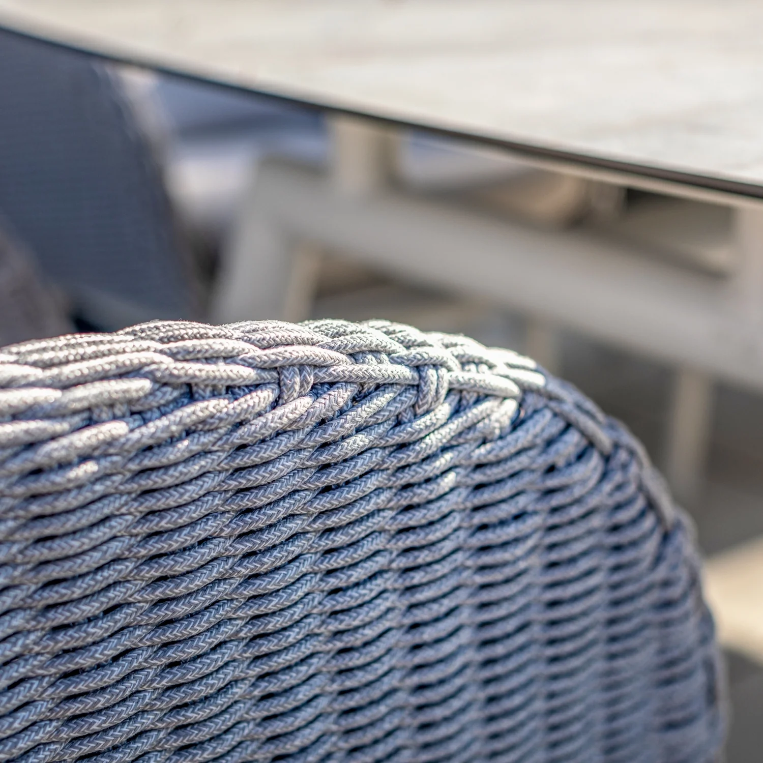 Sorrento Outdoor Rope Dining Chair - Image 7