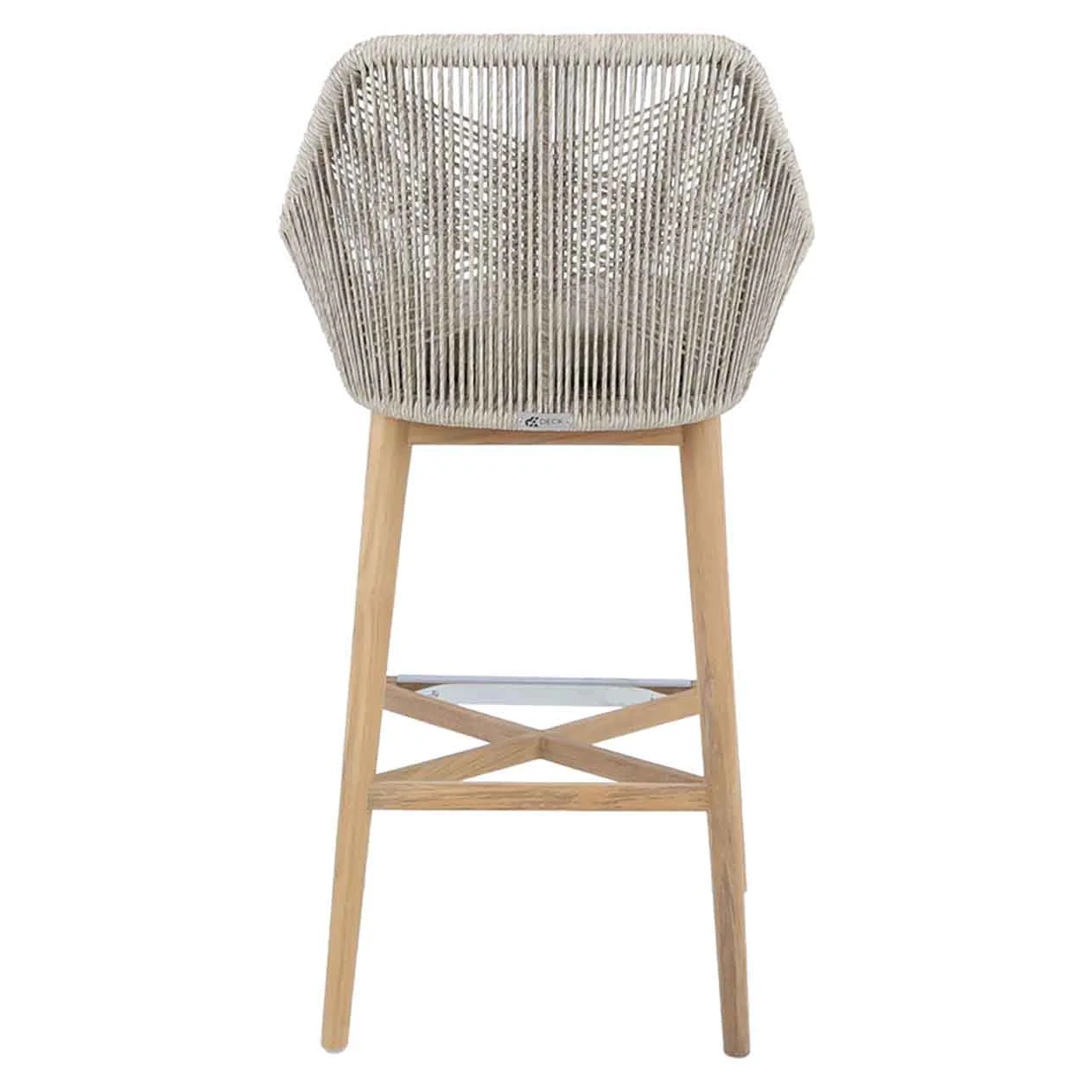 String Outdoor Wicker Bar Stool - Image 11