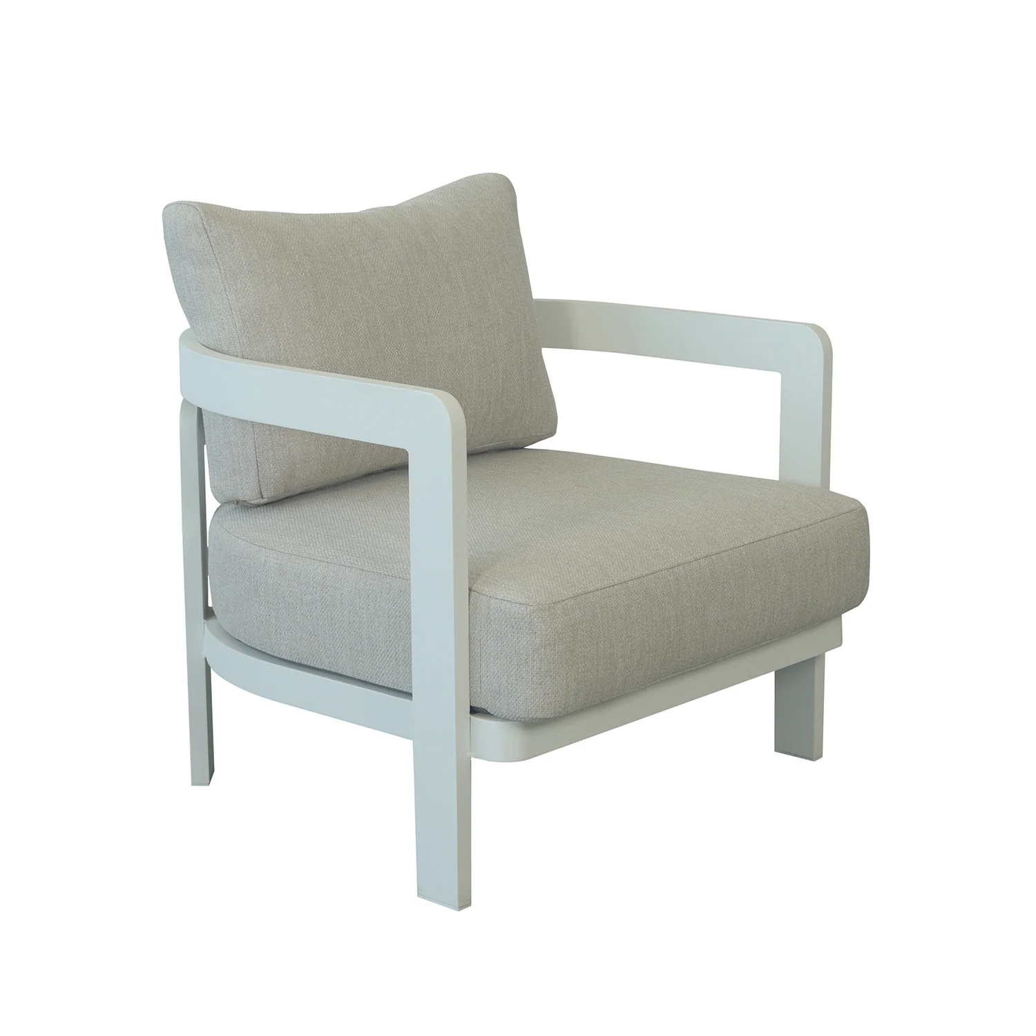 Tampa 5 Seater Aluminium Outdoor Lounge - Image 11