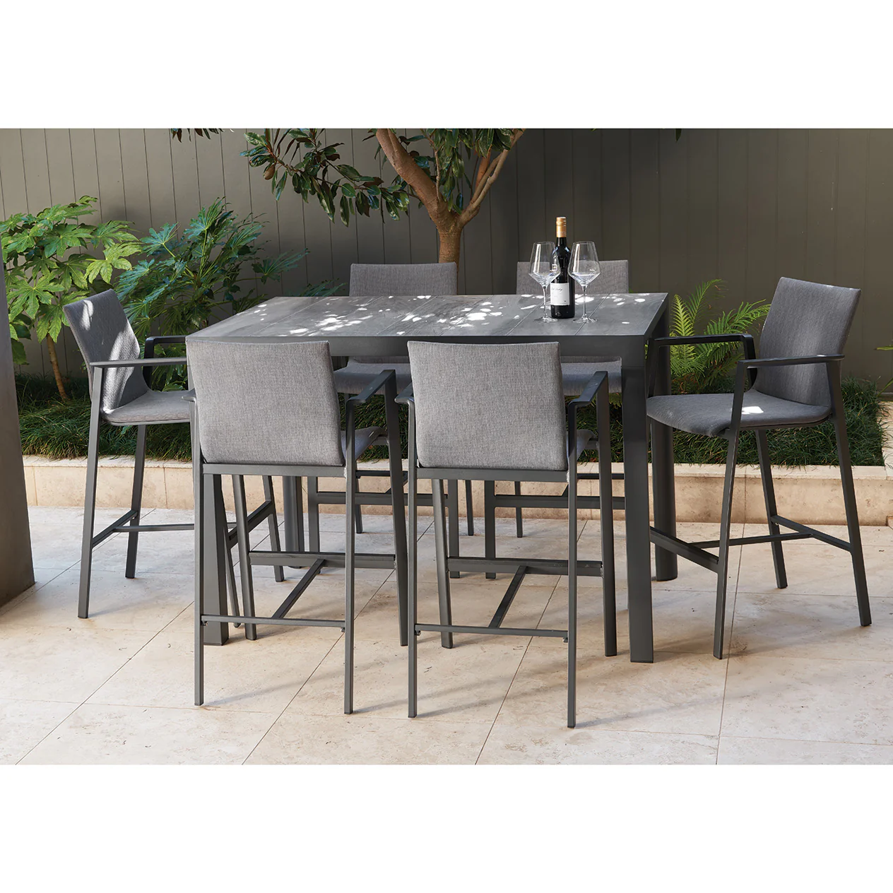 Territory Outdoor Aluminium Bar Chair - Image 2