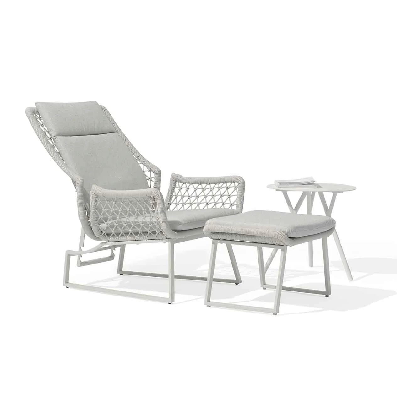 Torino Outdoor Rope 2 Pcs Balcony Setting - Image 4