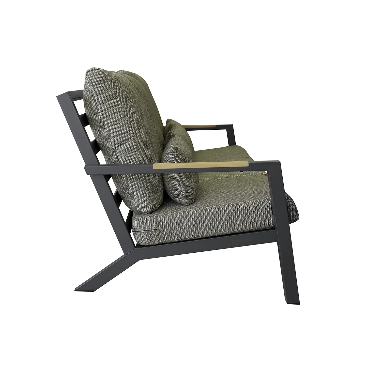 Toronto 3 Seater Outdoor Aluminium Lounge - Image 8