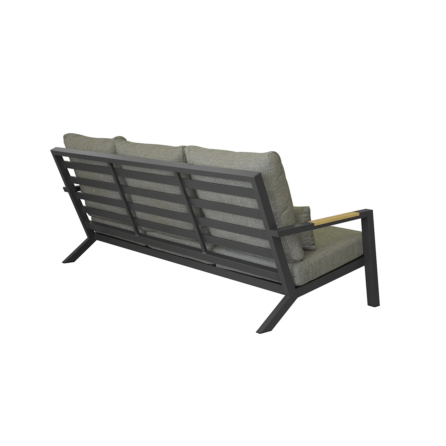 Toronto 3 Seater Outdoor Aluminium Lounge - Image 9