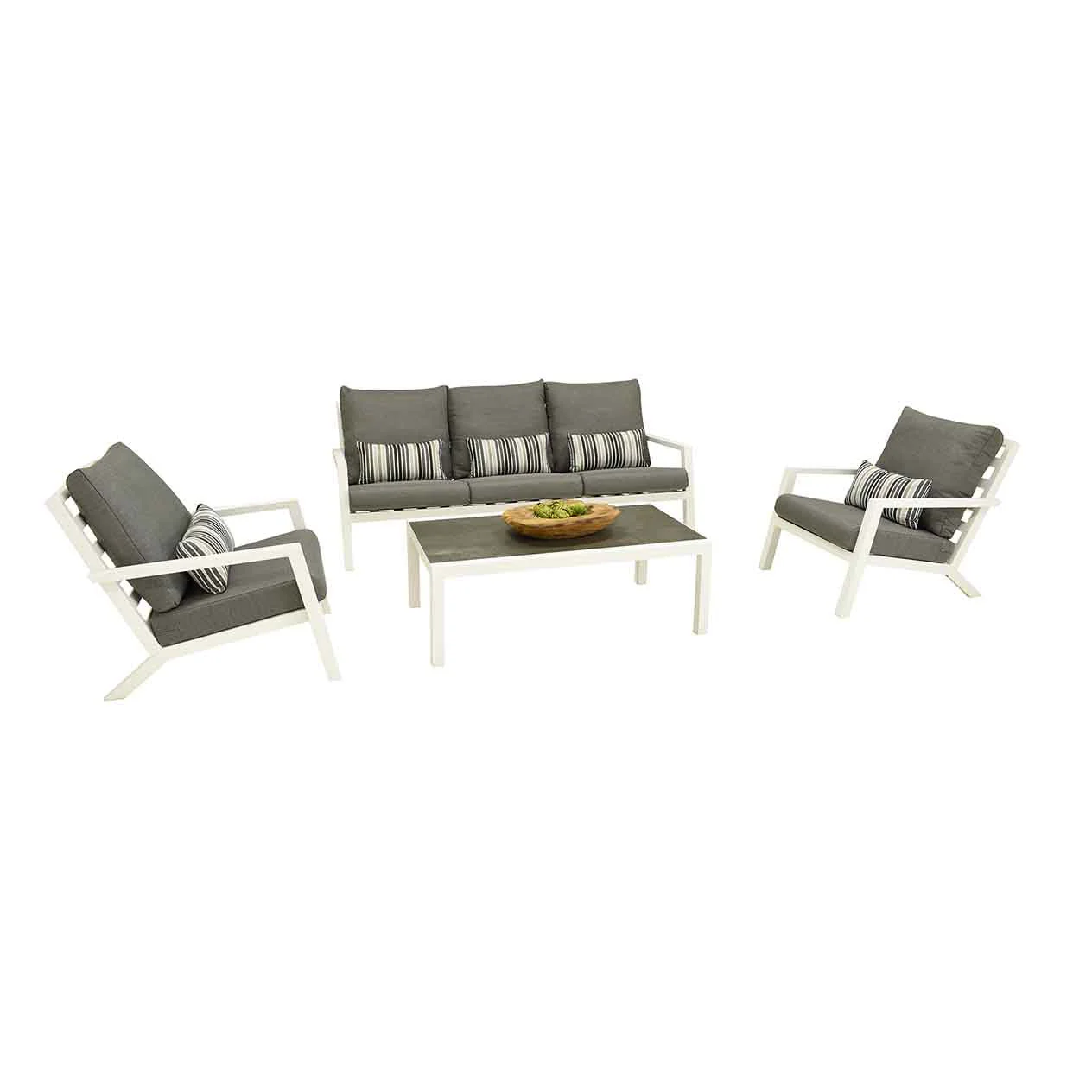 Toronto 5 Seater Outdoor Aluminium Lounge - Image 4