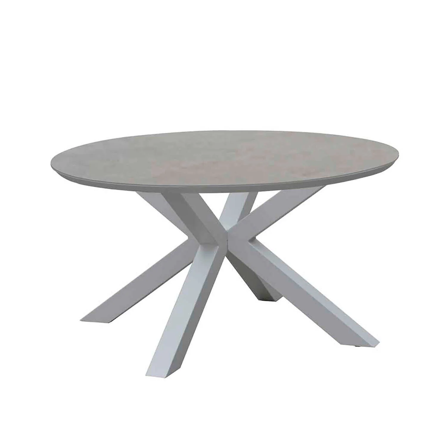 Trivento II Ceramic Outdoor Round Dining Table 130 cm - Image 3