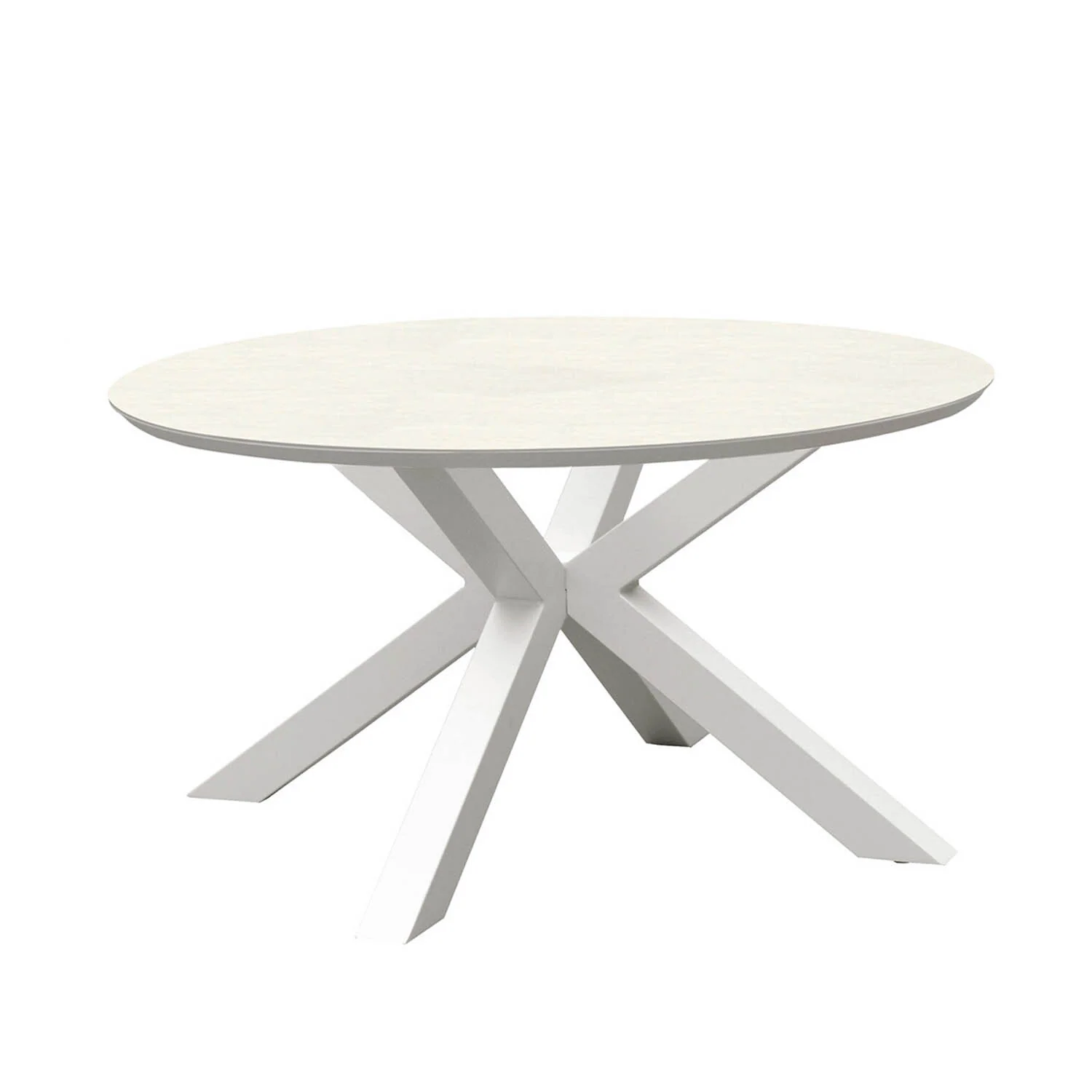 Trivento II Ceramic Outdoor Round Dining Table 130 cm - Image 4