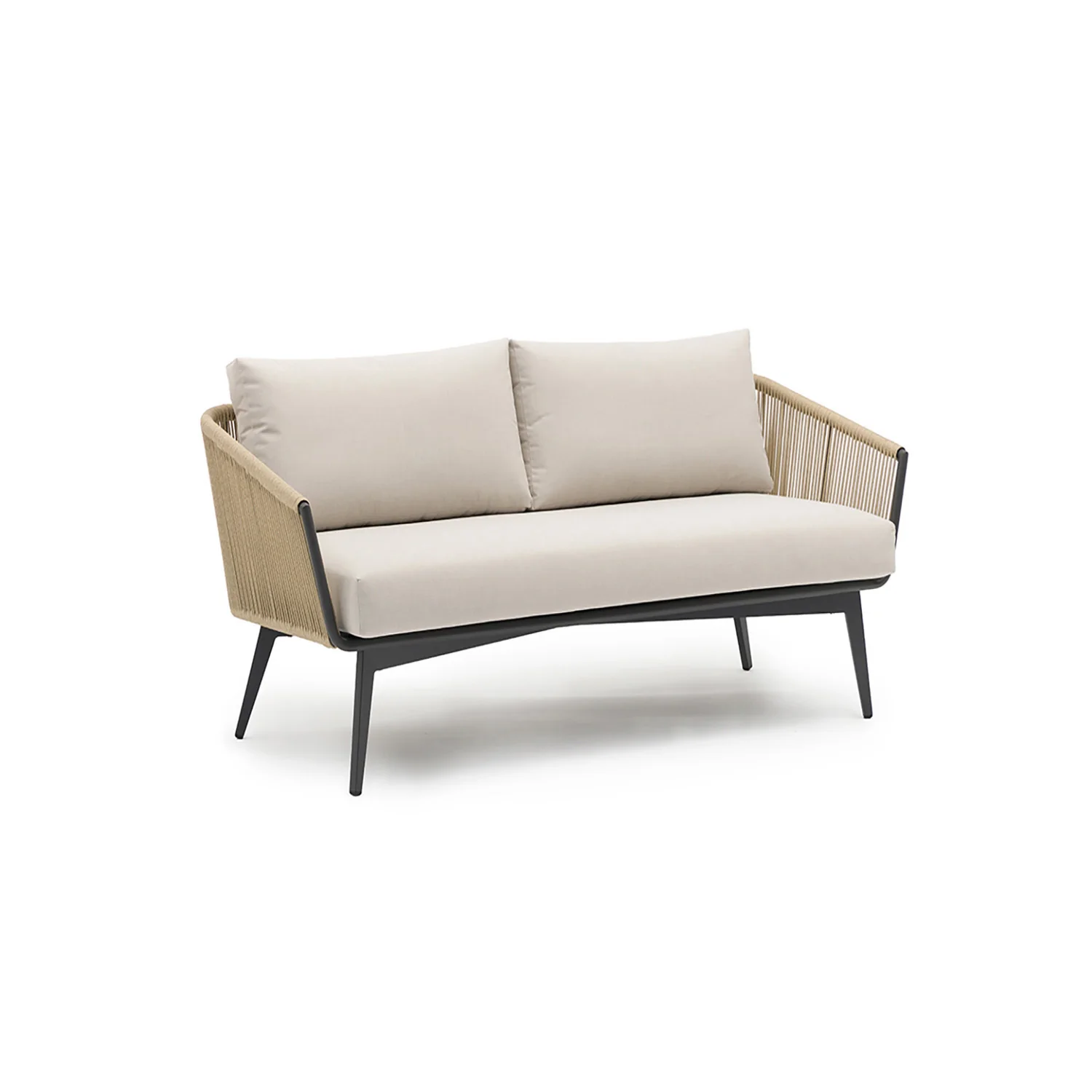 Truro 2 Seater Outdoor Rope Lounge - Image 3