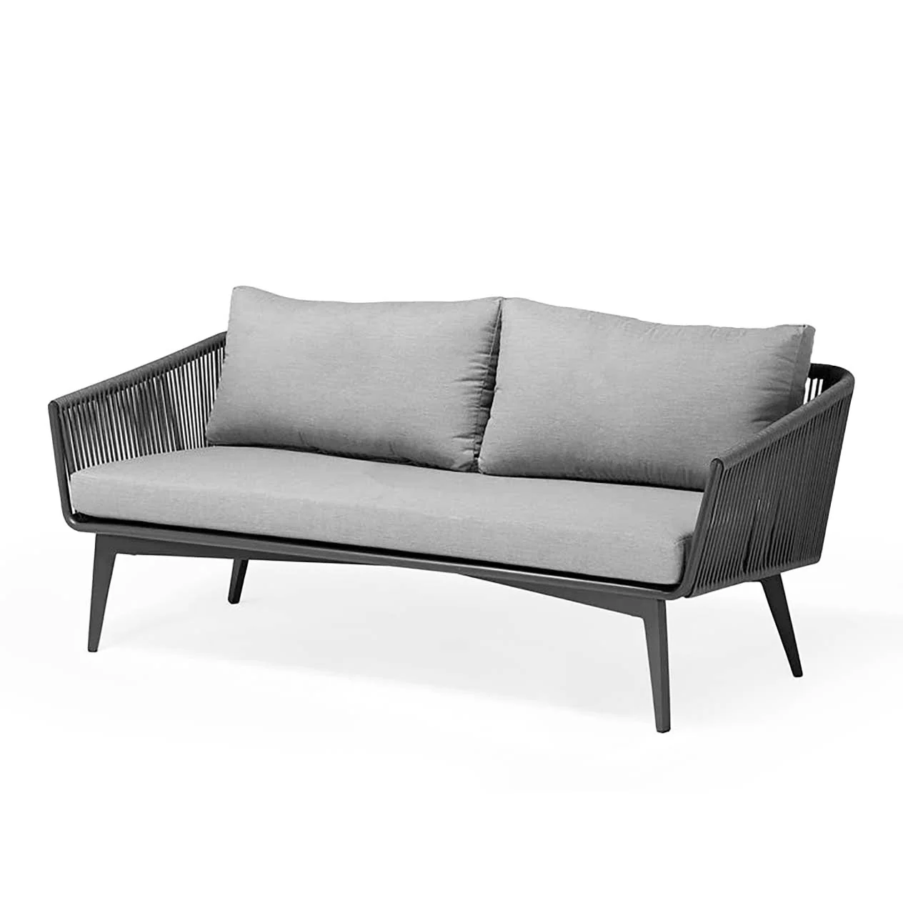 Truro 3 Seater Outdoor Rope Lounge - Image 3