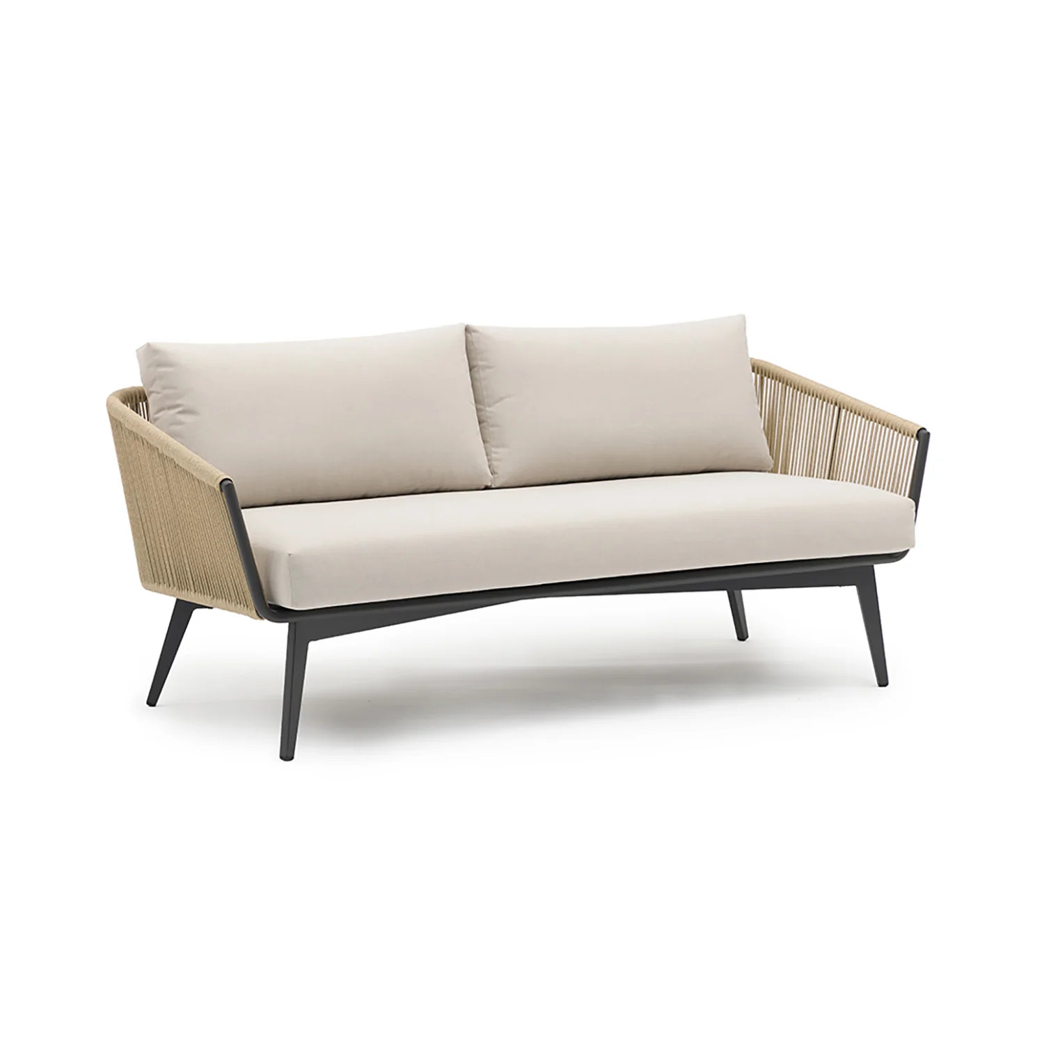 Truro 3 Seater Outdoor Rope Lounge - Image 4