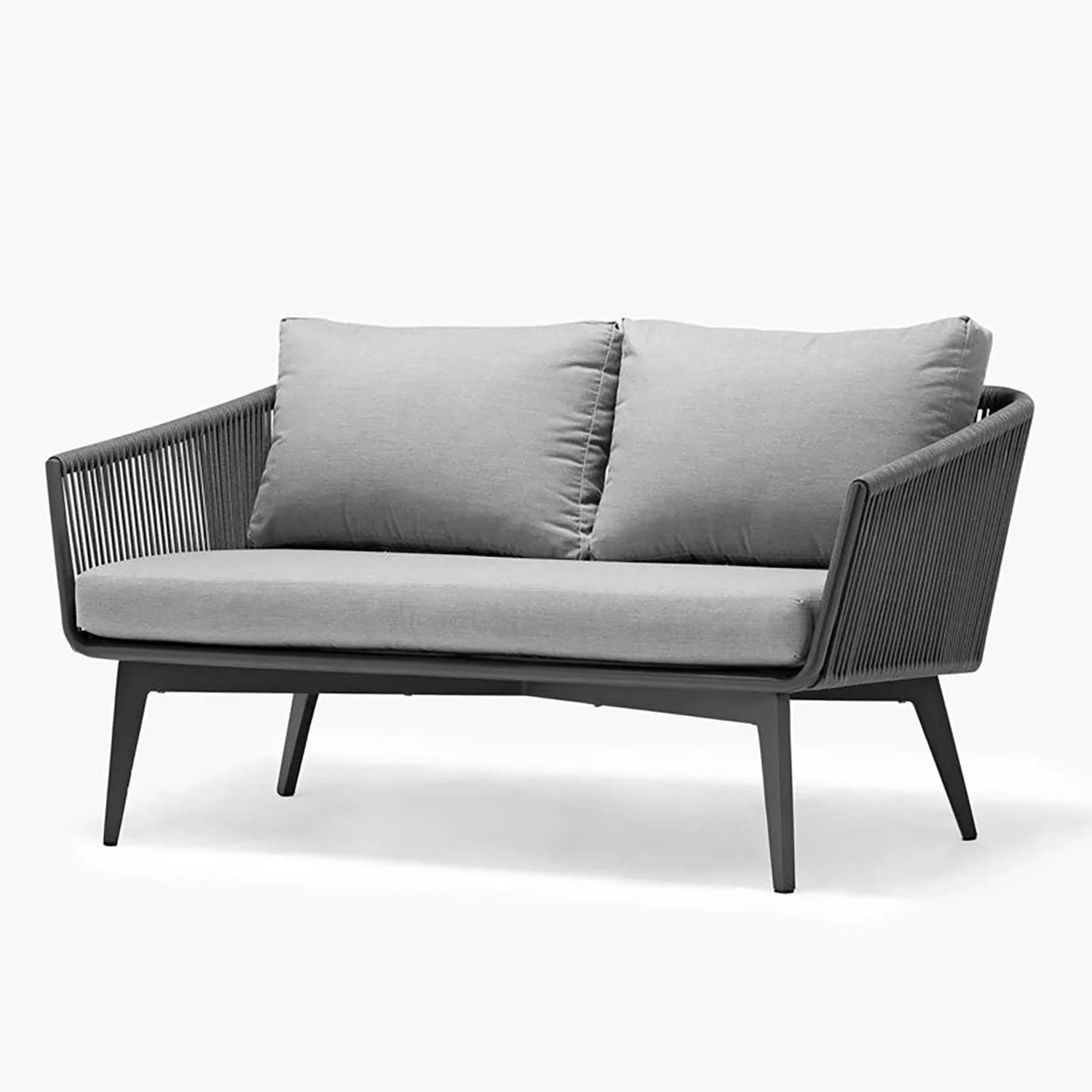 Truro 4 Seater Outdoor Rope Lounge - Image 4