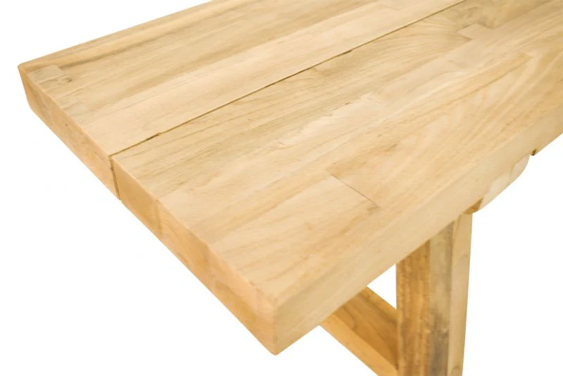 Valley Outdoor Recycled Teak Bench 120 cm - Image 4