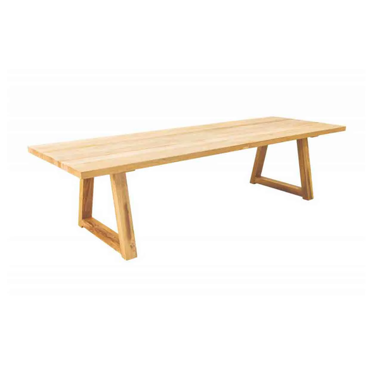 Valley Outdoor Recycled Teak Dining Table 300 cm - Image 4