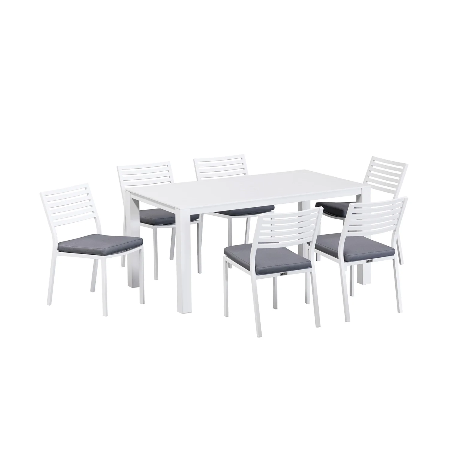 Vernon 160 cm Table Coda Chair Outdoor Dining Setting - Image 3