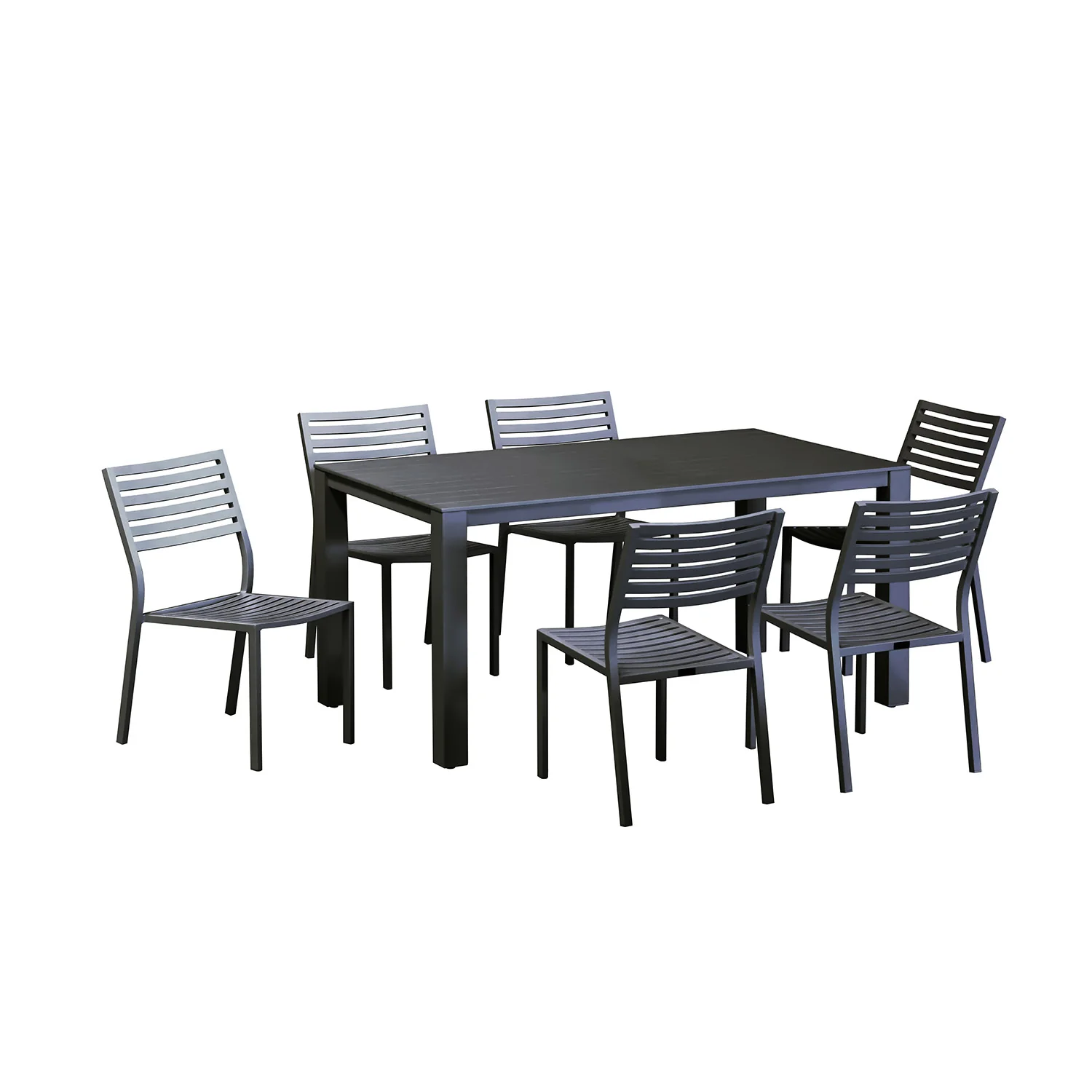 Vernon 160 cm Table Coda Chair Outdoor Dining Setting - Image 4