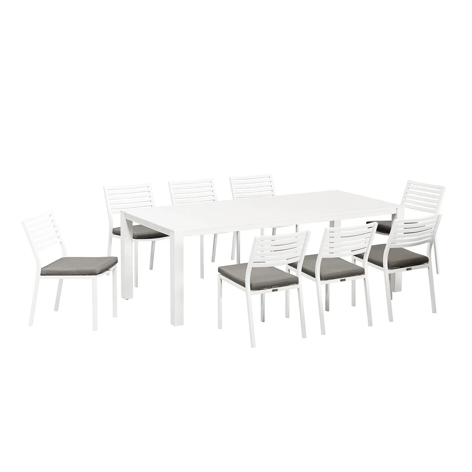 Vernon 220 cm Table Coda Chair Outdoor Dining Setting - Image 3