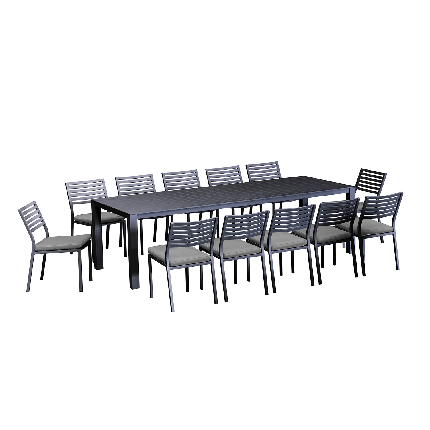 Vernon 270 cm Table Coda Chair Outdoor Dining Setting