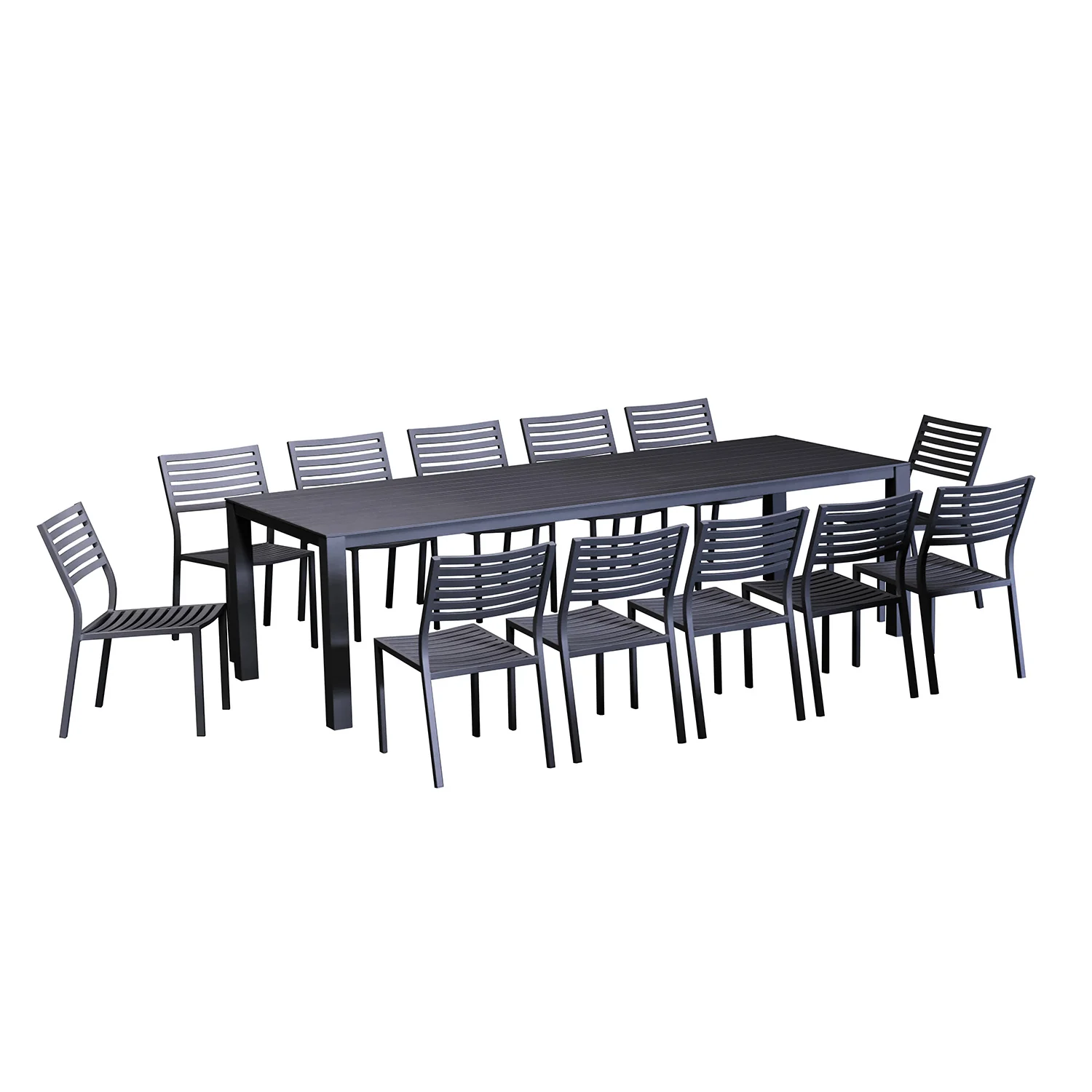 Vernon 270 cm Table Coda Chair Outdoor Dining Setting - Image 4