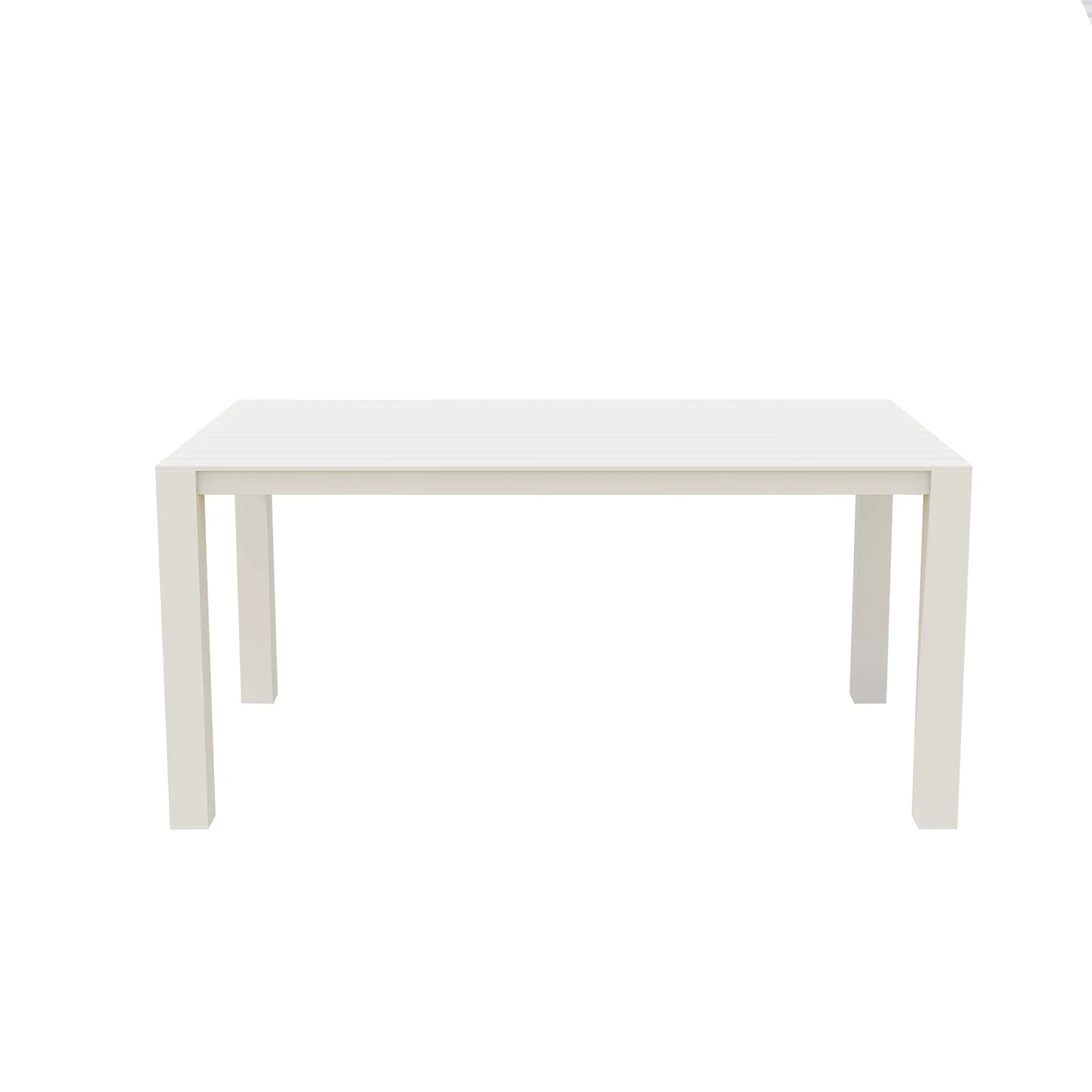 Vernon Aluminium Outdoor Dining Table 160 cm - Image 6