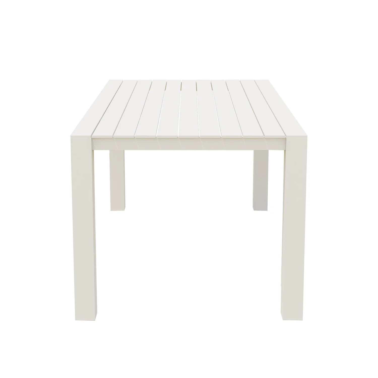 Vernon Aluminium Outdoor Dining Table 160 cm - Image 7