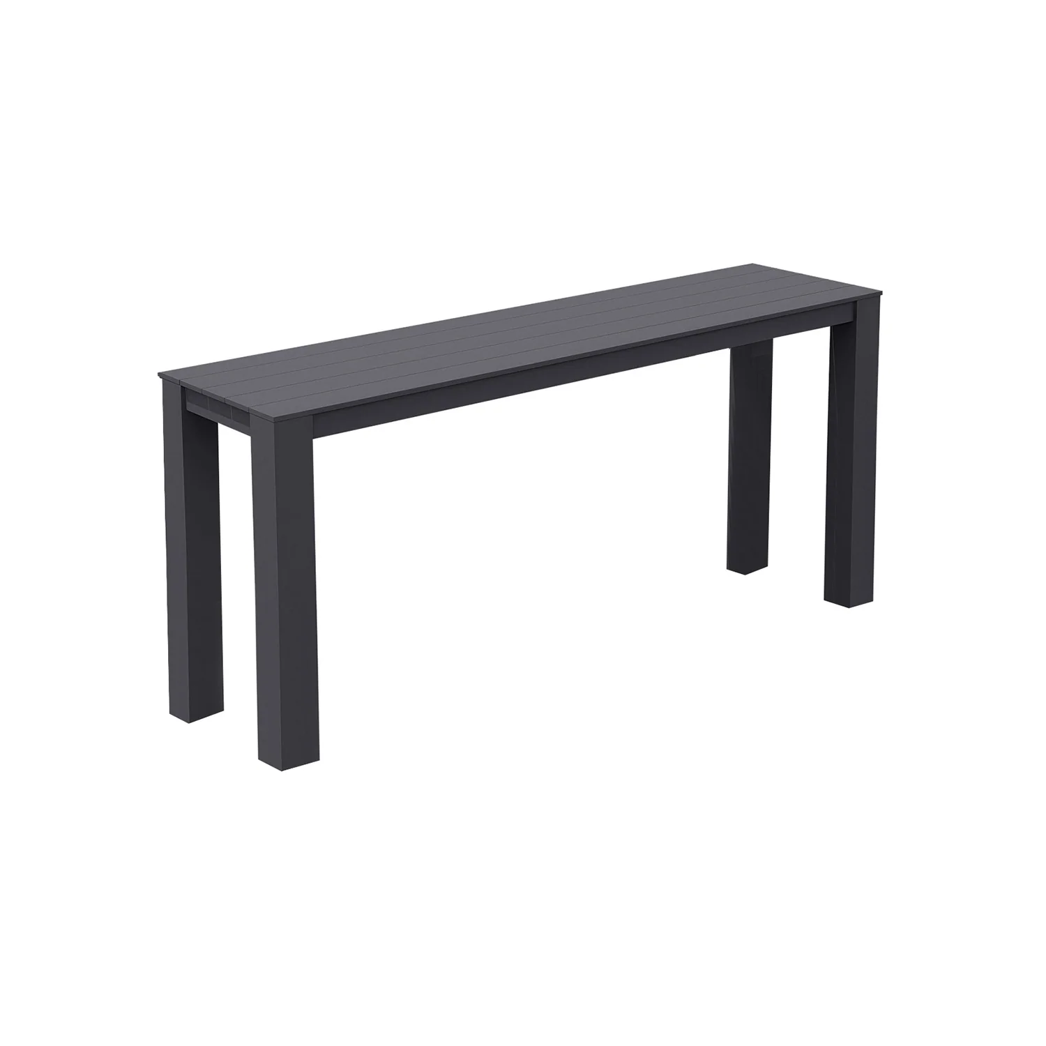 Vernon Aluminium Outdoor Narrow Dining Table 160 cm