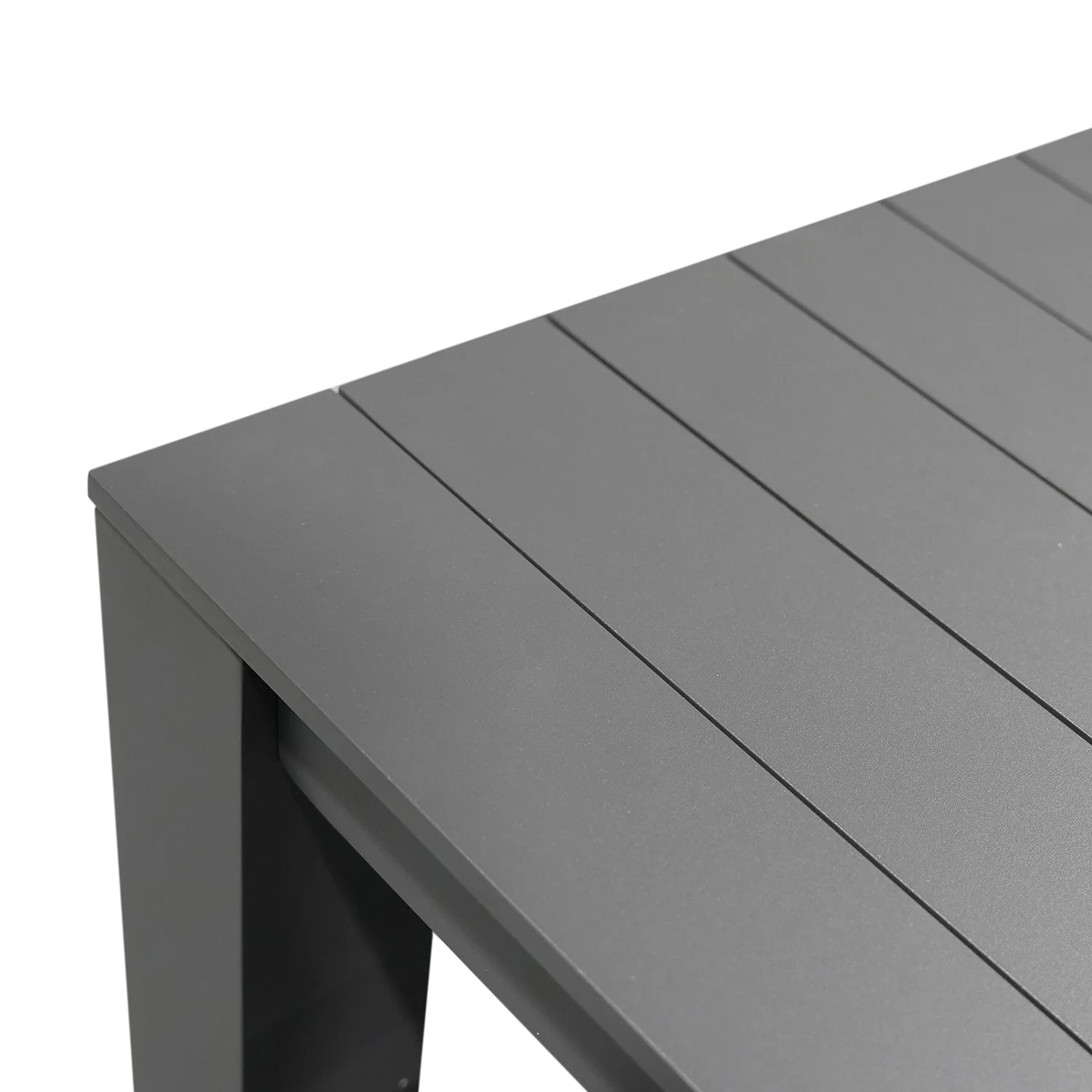 Vernon Aluminium Outdoor Dining Table 160 cm - Image 9