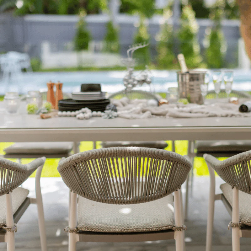 Windsor Outdoor Rope Dining Chair - Image 7