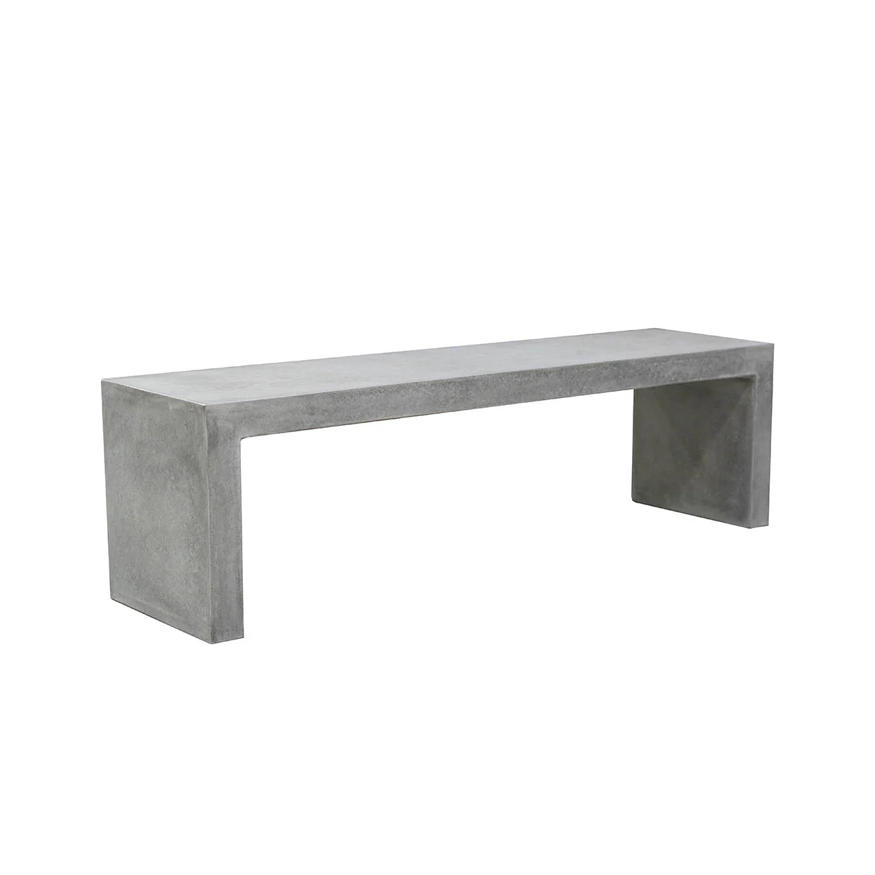 Zen Outdoor Concrete Bench 120 cm - Image 4