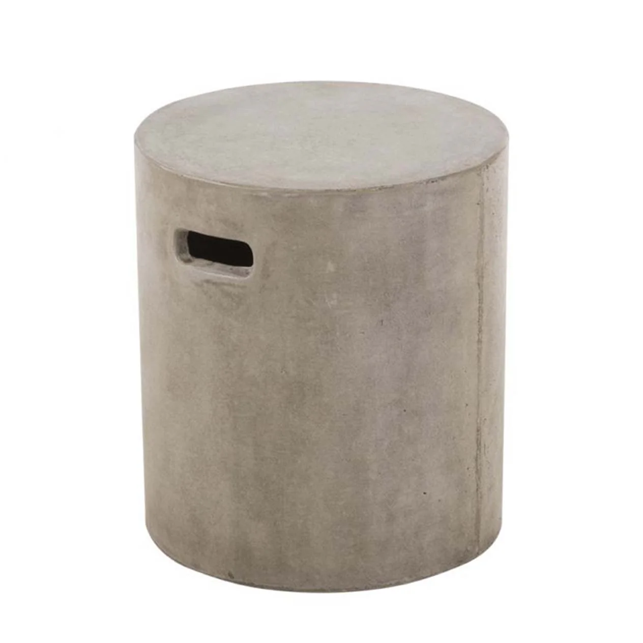 Zen Outdoor Concrete Round Stool