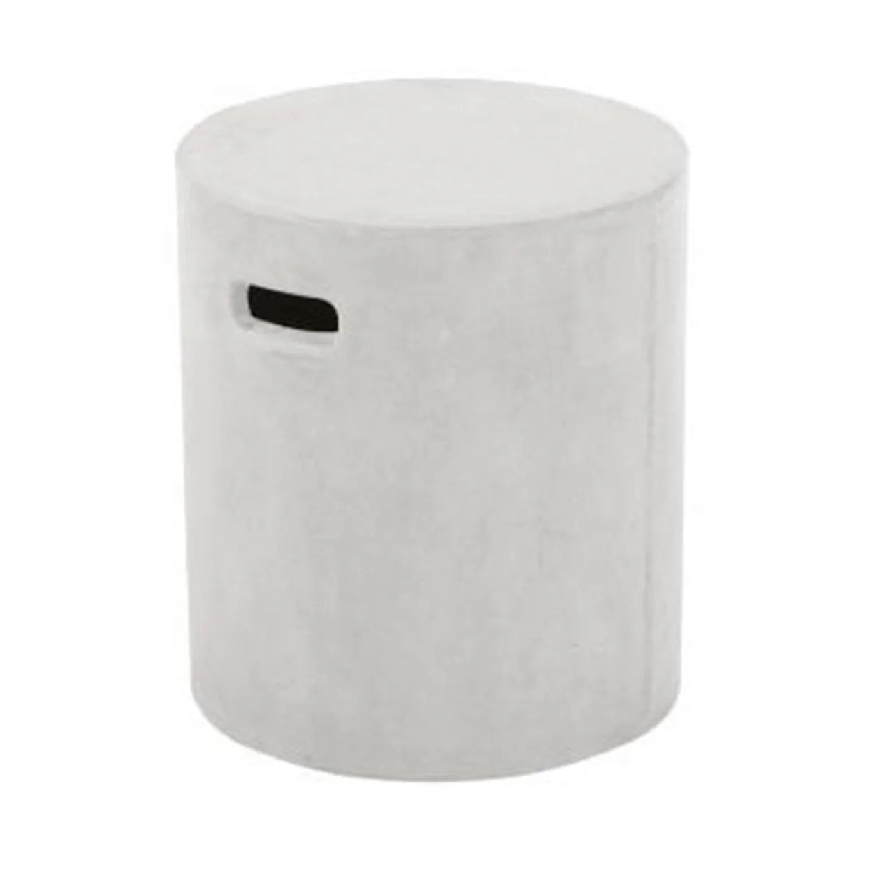Zen Outdoor Concrete Round Stool - Image 5