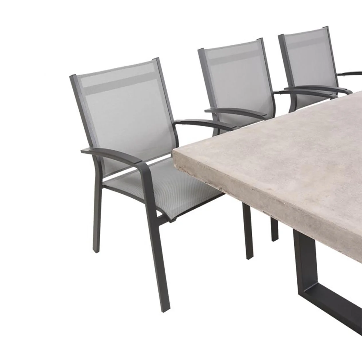 Zen Table Cosmo Chair Outdoor Dining Setting - Image 7